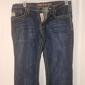 Men's Cinch Jeans New with out tags Dark Denim.
